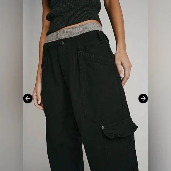 Free People Bay to Breakers Cargo Pant - Picture 4 of 9